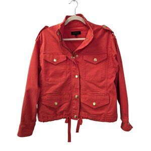 Talbots Slighty Cropped Utility Jacket Size Small